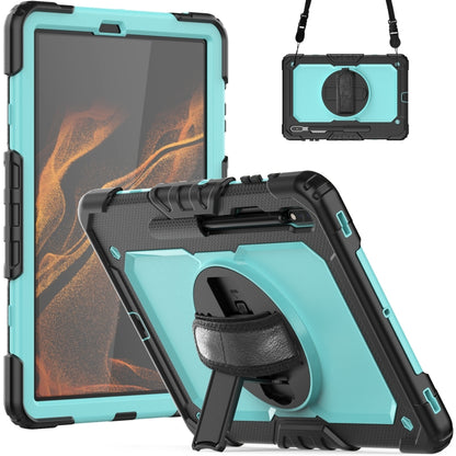 Silicone + PC Tablet Case with Shoulder Strap