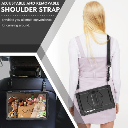 Silicone + PC Tablet Case with Shoulder Strap