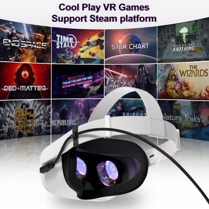 USB 3.2 Gen1 Type-C to USB 3.2 Gen1 Type-C Single Elbow VR Link Cable For Oculus Quest 1 / 2