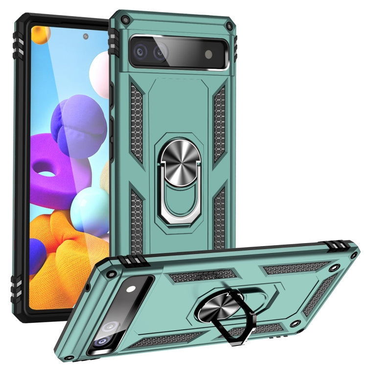 Shockproof TPU + PC Protective Case with 360 Degree Rotating Holder