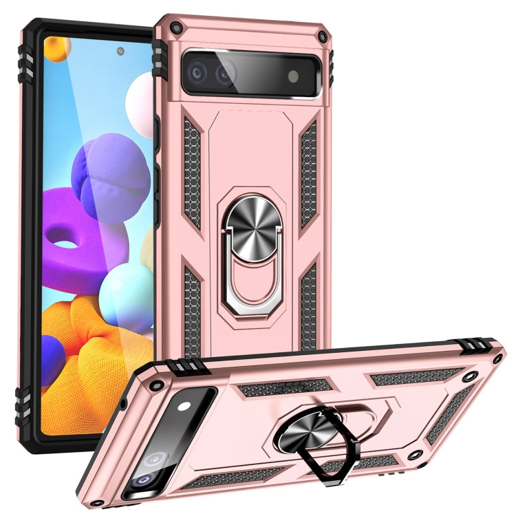 Shockproof TPU + PC Protective Case with 360 Degree Rotating Holder