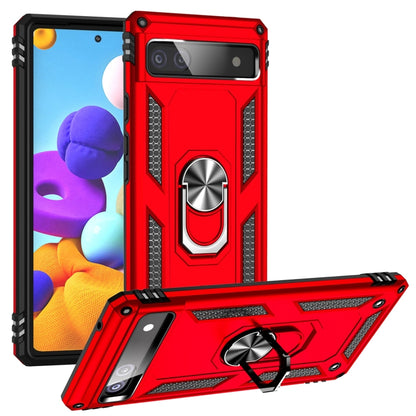 Shockproof TPU + PC Protective Case with 360 Degree Rotating Holder