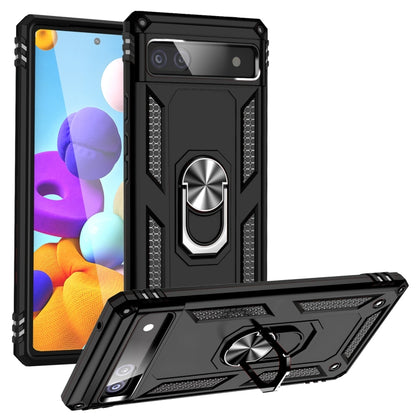 Shockproof TPU + PC Protective Case with 360 Degree Rotating Holder