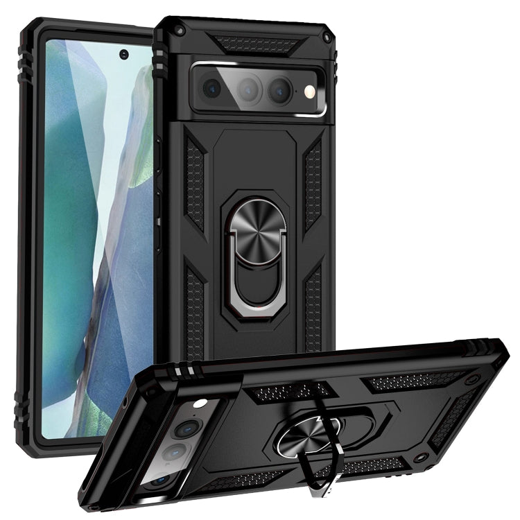 Shockproof TPU + PC Protective Case with 360 Degree Rotating Holder