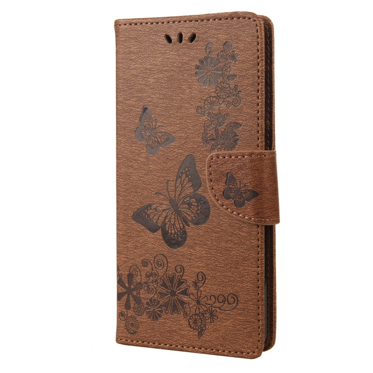 Butterfly Embossed Horizontal Flip Leather Phone Case