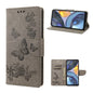 Butterfly Embossed Horizontal Flip Leather Phone Case