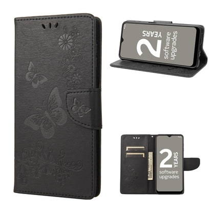 Butterfly Embossed Horizontal Flip Leather Phone Case