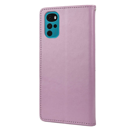 Butterfly Flower Pattern Leather Phone Case