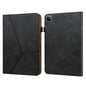 Solid Color Embossed Striped Leather Case, For iPad Pro 12.9 inch 2022 / 2021 / 2020 / 2018, For iPad mini 6 / mini 2024