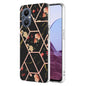 Splicing Marble Flower Pattern TPU Phone Case, For Motorola Moto G Stylus (2022), For Motorola Moto G31 / G41, For Motorola Moto G51 5G, For Motorola Moto G71 5G, For Motorola Moto G200 5G, For OnePlus Nord N20 5G