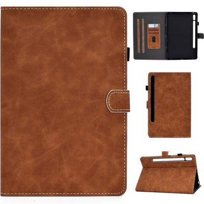 Cowhide Texture Smart Leather Tablet Case