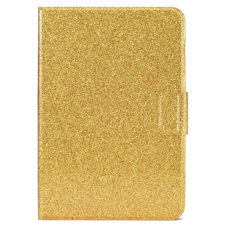 Varnish Glitter Powder Smart Leather Tablet Case