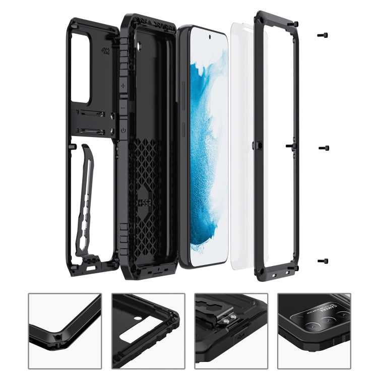 Triple-proof Armor Phone Case with Holder