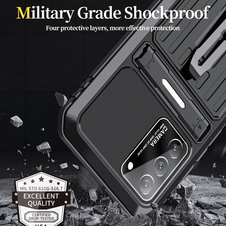 Triple-proof Armor Phone Case with Holder