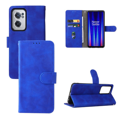 Skin Feel Magnetic Flip Leather Phone Case, For Xiaomi Poco M4 Pro 4G, For OnePlus Nord CE 2 5G