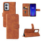 Skin Feel Magnetic Flip Leather Phone Case