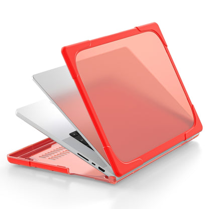 TPU + PC Two-color Anti-fall Laptop Protective Case