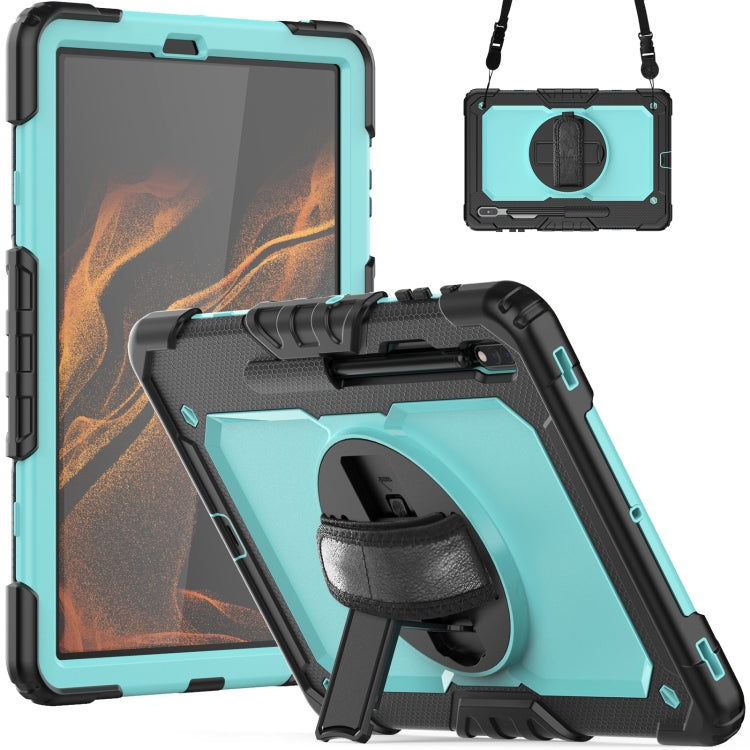 Silicone + PC Tablet Case, For Samsung Galaxy Tab S8 11 inch SM-X700, For Samsung Galaxy Tab S8+ 12.4 inch SM-X800