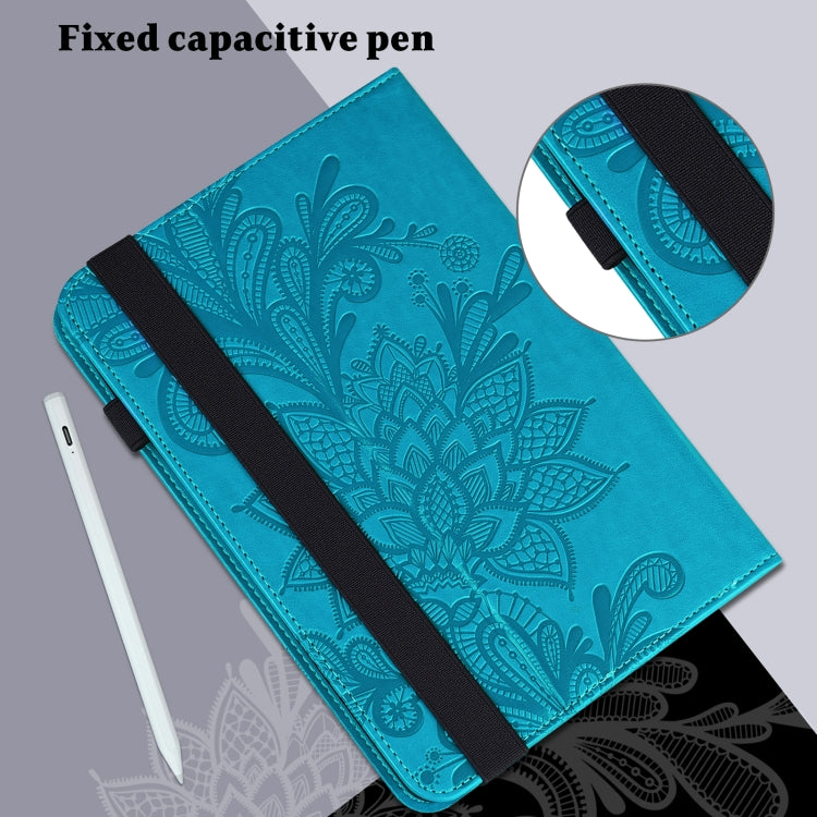 Lace Flower Embossing Pattern Leather Tablet Case, For iPad Pro 11 2022 / 2021 / iPad Air 2020, For Huawei MatePad Pro 10.8 2021 / 2019, For Huawei MatePad 11 2021, For OPPO Pad