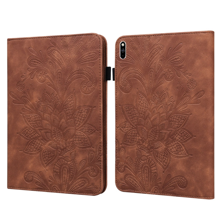 Lace Flower Embossing Pattern Leather Tablet Case, Series 2