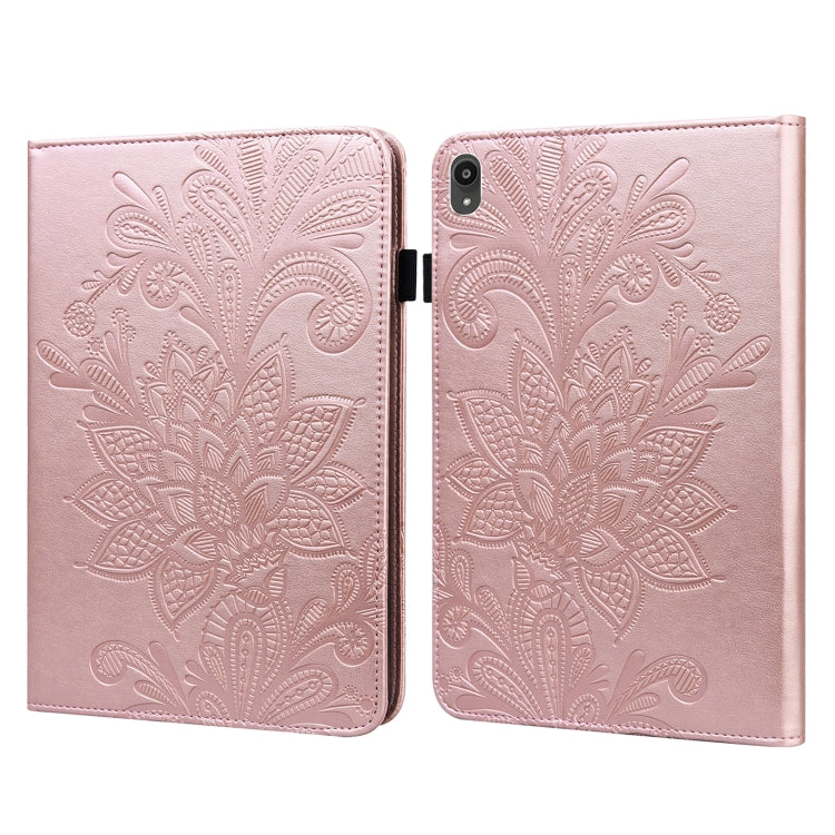 Lace Flower Embossing Pattern Leather Tablet Case, For Lenovo Tab P11 Plus, For Samsung Galaxy Tab A8 10.5 2021, For Samsung Galaxy Tab S8