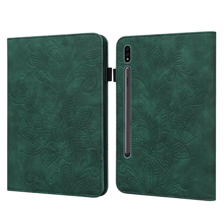 Lace Flower Embossing Pattern Leather Tablet Case, Series 2