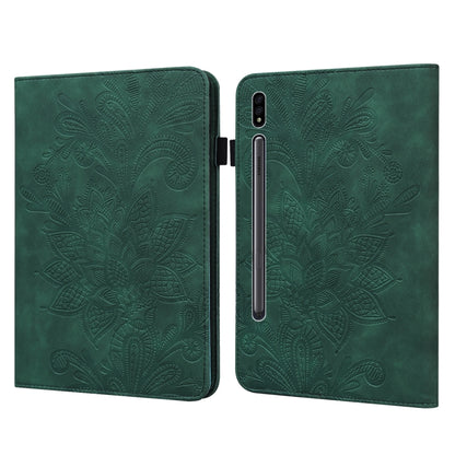 Lace Flower Embossing Pattern Leather Tablet Case, Series 2