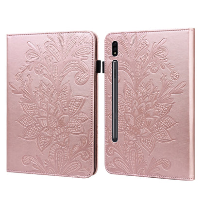 Lace Flower Embossing Pattern Leather Tablet Case, Series 2