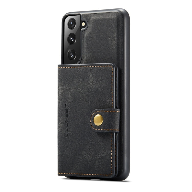 JEEHOOD Retro Magnetic Detachable Phone Case with Wallet & Card Slot & Holder