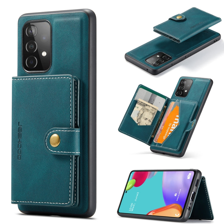 JEEHOOD Retro Magnetic Detachable Phone Case with Wallet & Card Slot & Holder