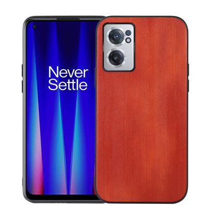 Yellow Cow Texture PU Phone Case, For OnePlus 10 Pro 5G, For OnePlus Nord CE 2 5G