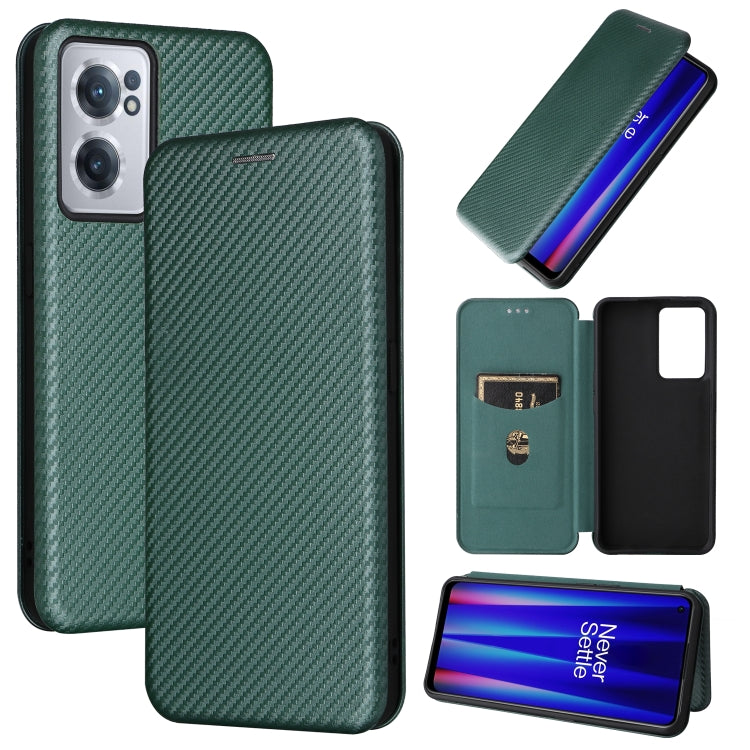 Carbon Fiber Texture Magnetic Horizontal Flip Leather Phone Case, For Samsung Galaxy S22 Ultra 5G, For OnePlus Nord CE 2 5G, For Xiaomi Poco X4 Pro 5G, For Motorola Moto G22