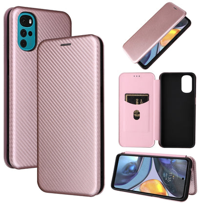 Carbon Fiber Texture Magnetic Horizontal Flip Leather Phone Case, For Samsung Galaxy S22 Ultra 5G, For OnePlus Nord CE 2 5G, For Xiaomi Poco X4 Pro 5G, For Motorola Moto G22