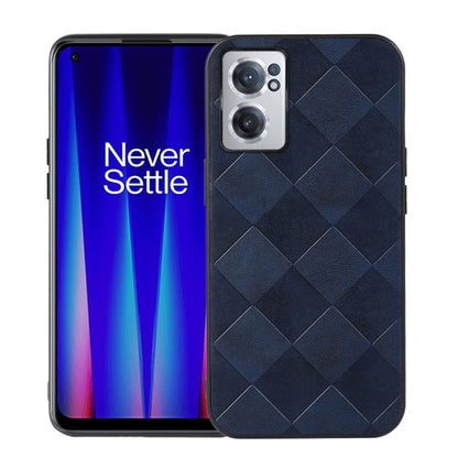 Weave Plaid PU Phone Case, For OnePlus 10 Pro 5G, For OnePlus Nord CE 2 5G