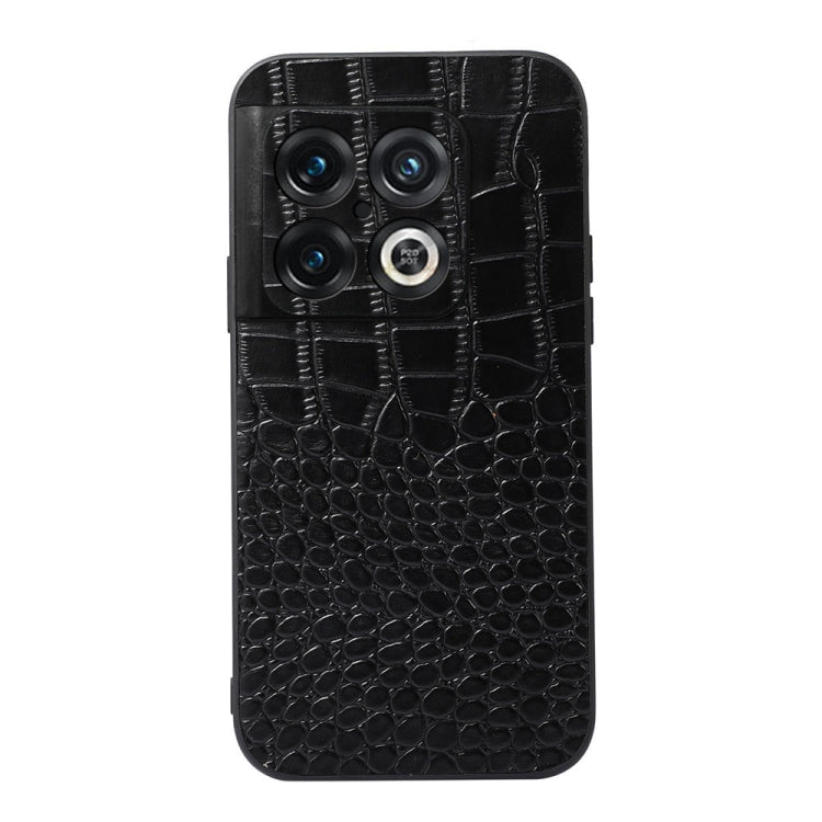 Crocodile Top Layer Cowhide Leather Phone Case