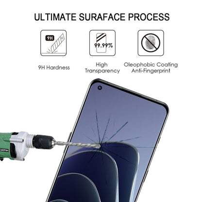 3D Curved Edge Full Screen Tempered Glass Film, For OnePlus 10 Pro(1 PC)
