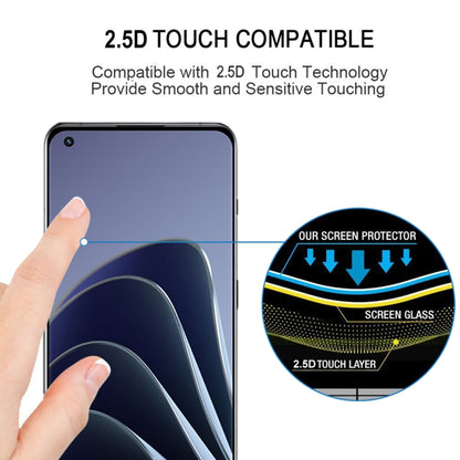 25 PCS 3D Curved Edge Full Screen Tempered Glass Film, For OnePlus 10 Pro(25 PCS)