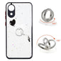 Starry Sky Epoxy TPU Phone Case with Ring Holder