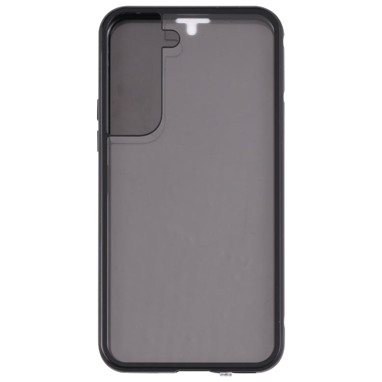 HD Magnetic Metal Tempered Glass Phone Case