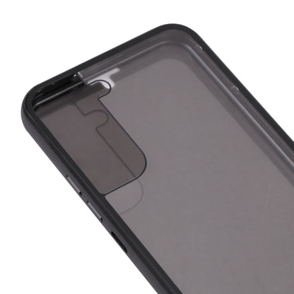 HD Magnetic Metal Tempered Glass Phone Case