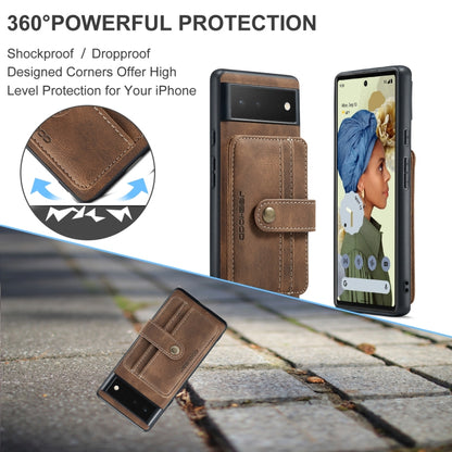 JEEHOOD RFID Anti-Theft Wallet Magnetic PU+TPU Phone Case