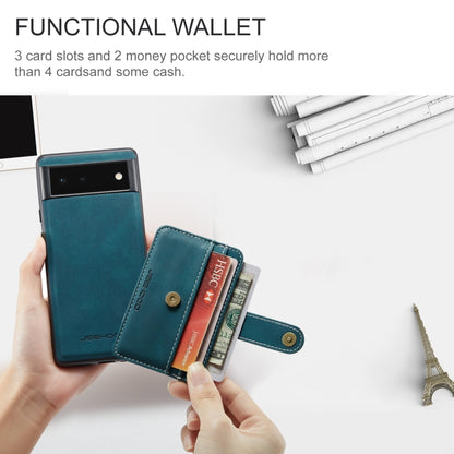 JEEHOOD RFID Anti-Theft Wallet Magnetic PU+TPU Phone Case, For Google Pixel 7 5G, For Google Pixel 7 Pro 5G