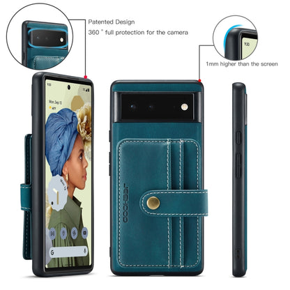 JEEHOOD RFID Anti-Theft Wallet Magnetic PU+TPU Phone Case, For Google Pixel 7 5G, For Google Pixel 7 Pro 5G