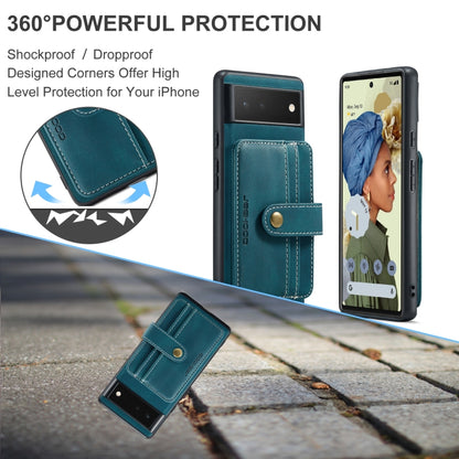 JEEHOOD RFID Anti-Theft Wallet Magnetic PU+TPU Phone Case, For Google Pixel 7 5G, For Google Pixel 7 Pro 5G