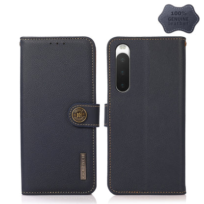 KHAZNEH Custer Genuine Leather RFID Phone Case