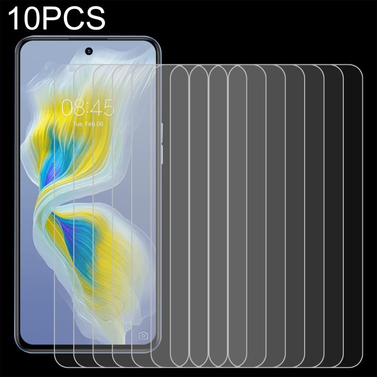 10 PCS 0.26mm 9H 2.5D Tempered Glass Film