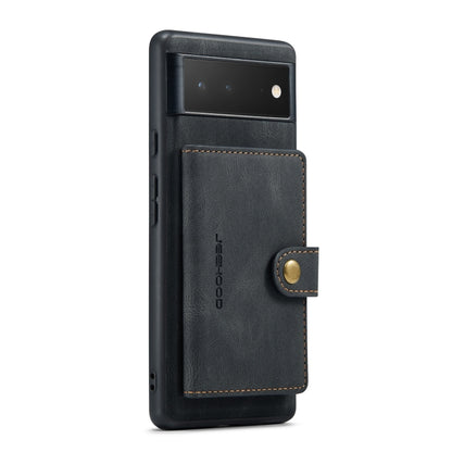 JEEHOOD Retro Magnetic Detachable Wallet Phone Case