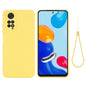 Pure Color Liquid Silicone Shockproof Phone Case