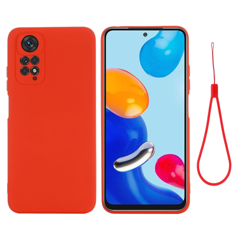 Pure Color Liquid Silicone Shockproof Phone Case