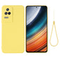 Pure Color Liquid Silicone Shockproof Phone Case